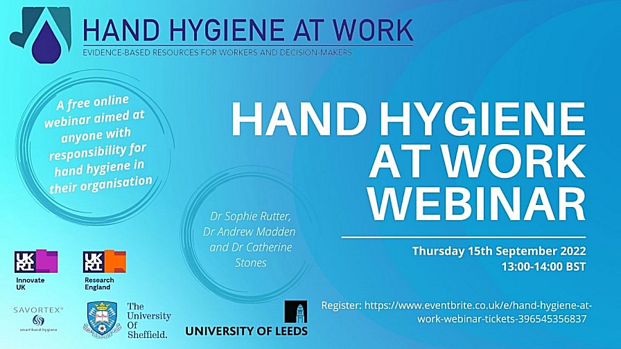 Advert giving further details of the Webinar on 15 Sept 2022